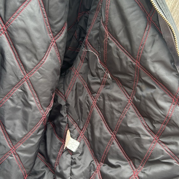 Vintage Snap-On Mens Heavyweight Canvas Workwear Jacket Black/Grey Size XL - Picture 12 of 15